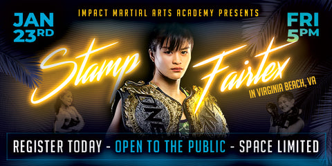 Event: 2026 Stamp Fairtex Muay Thai Seminar