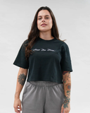 Atos Originals - Women's Faded Heavy Crop Tee
